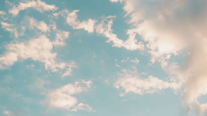 Blue sky and clouds