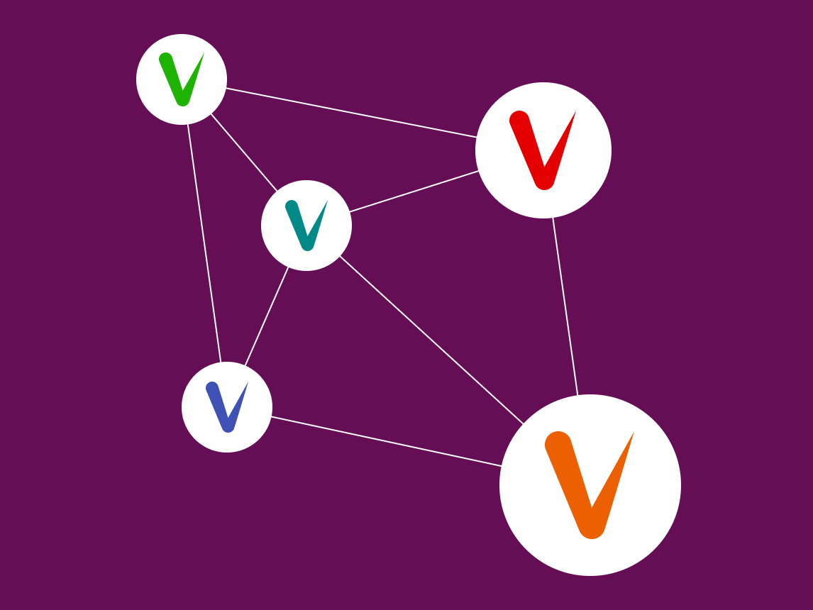 Vision icons connected