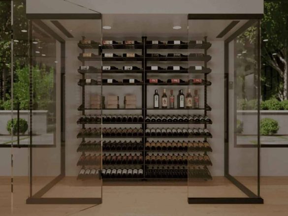 Domestic wine cooler room